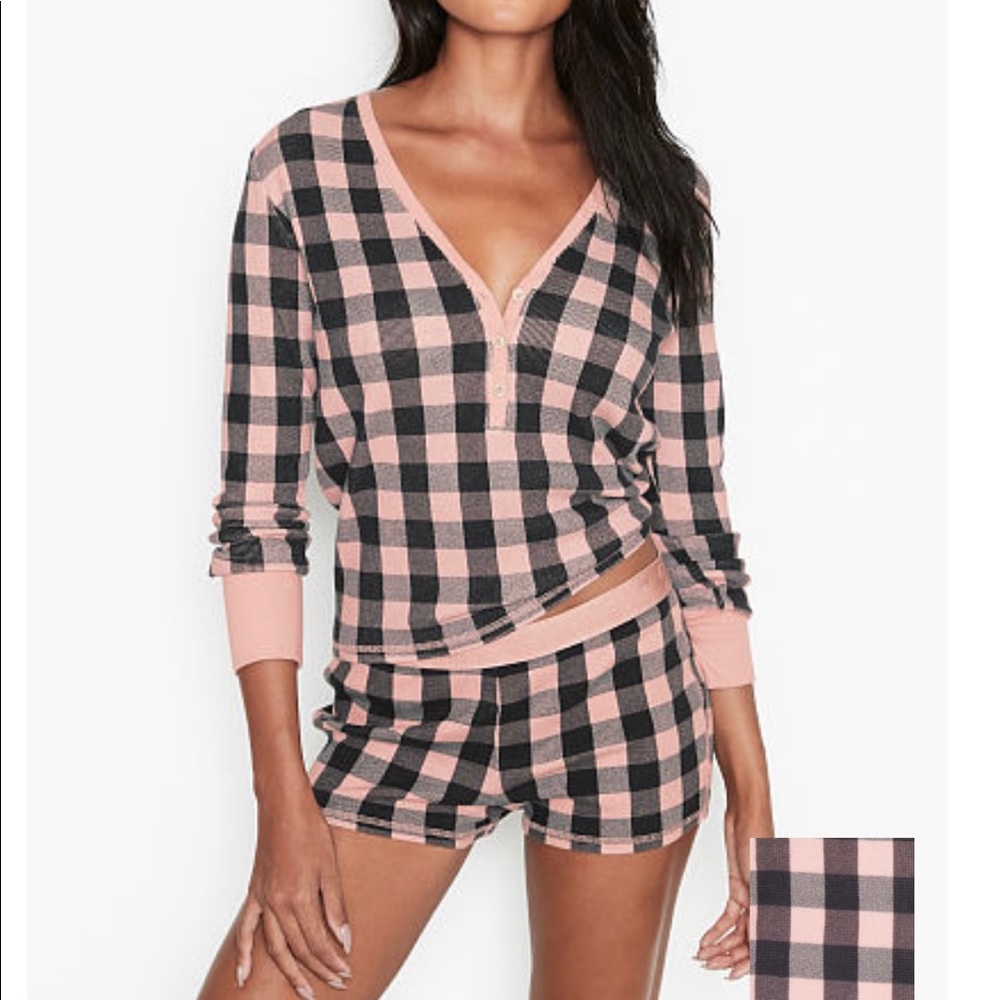 Victoria’s Secret Thermal short pj set brand new